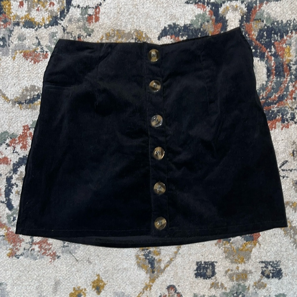Earthbound~ Black Mini Skirt